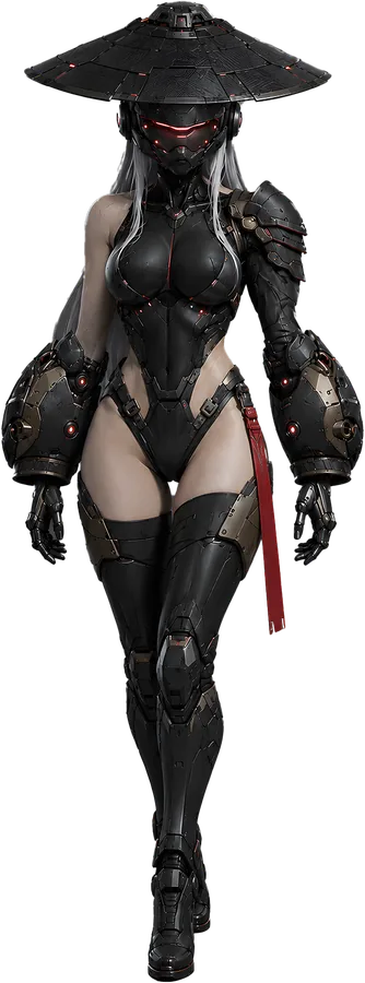 CORVID, the duellist Pilot in Astral Sever